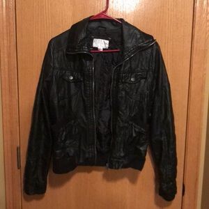 Leather jacket